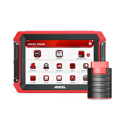 ANCEL DS600 OBD2 Automotive Scanner All System Bi-Directional Injector ECU Coding Car Diagnostic Tool