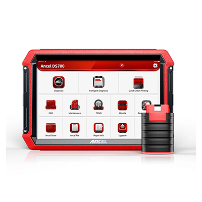 ANCEL DS700 OBD2 Diagnostic Tools Tablet Full System Scanner With ECU Coding Bi-Directional Control AF Adjust DPF Injector TPMS