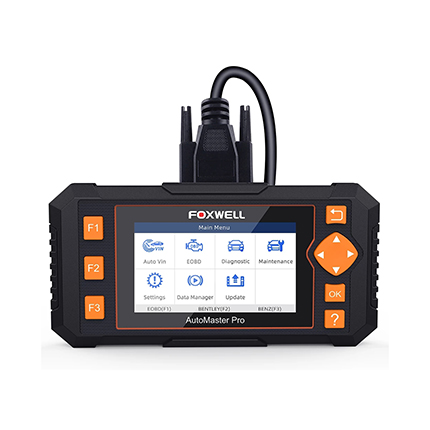 FOXWELL NT634 Scan Tool Automotive OBD Code Reader Engine Transmission ABS SRS Diagnostic Tool with Oil EPB SAS TPMS DPF BRT CVT
