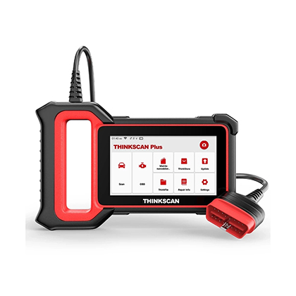 Thinkcar Thinkscan Plus S5 ABS SRS Transmission Engine Diagnostic Tool 4 System Touch Screen Android Scan Tool Support Lifetime Free Update