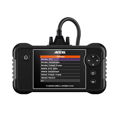 ANCEL FX2000 Vehicle OBD2 Scanner Check Engine ABS SRS Transmission Diagnostic Scan Tool
