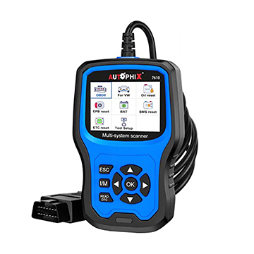 AUTOPHIX 7610 OBD2 Automotive Scanner For VW All System OBDII Coder Reader ABS SRS Oil EPB DPF TPMS Reset Tool
