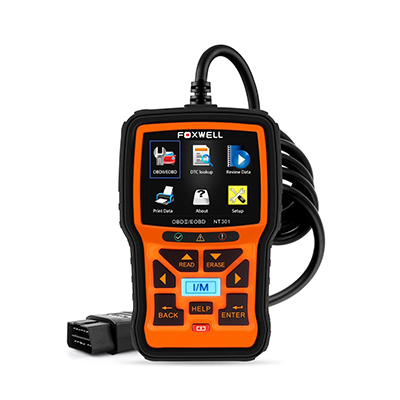 FOXWELL NT301 OBD2 Scanner Professional Mechanic OBDII Diagnostic Code Reader Tool for Check Engine Light