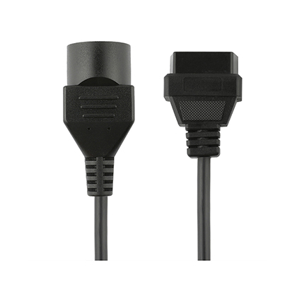 FOXWELL 17 Pin to 16 Pin Cable OBDII OBD2 Cable Diagnostic Adapter Connector For Mazda