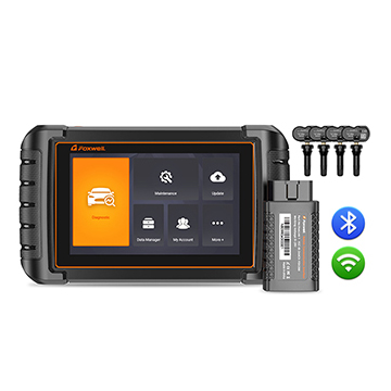 FOXWELL NT809TS Wireless Bluetooth OE-Level All System Bi-Directional Scan Tool TPMS Programming OBD2 Diagnostic Scanner