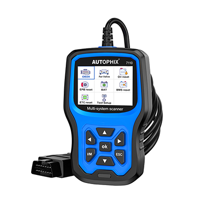 AUTOPHIX 7110 Full Systems Diagnostic Scan Tool Full Functions OBD2 Scanner Battery Registration Tool for All Volvo