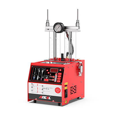 ANCEL AJ400 GDI 4-Cylinders Fuel Injector Cleaner EFI FEI Cleaner Test Ultrasonic Cleaning Gasoline Auto Tool for Car Motorcycle