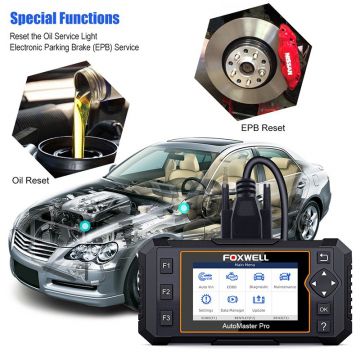 FOXWELL NT624 Elite OBD2 Scanner All Systems Car Diagnostic Scanner with Oil Light Reset and EPB Reset Service-Obdzon-1