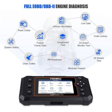 FOXWELL NT644 Elite All System Scanner Auto Diagnostic Scan Tool with 19 Maintenance Reset Lifetime Free Update-Obdzon-1