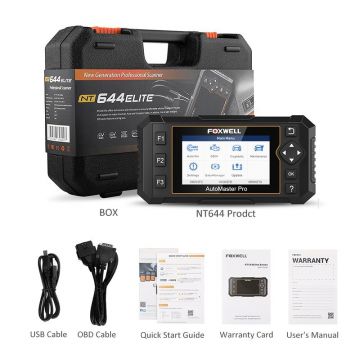 FOXWELL NT644 Elite All System Scanner Auto Diagnostic Scan Tool with 19 Maintenance Reset Lifetime Free Update-Obdzon-5