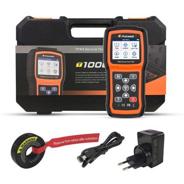 FOXWELL T1000 TPMS Trigger Tool Activate Decodes TPMS Sensors Check RF Key FOB Tyre Pressure Monitoring System Tester Detector-Obdzon-5