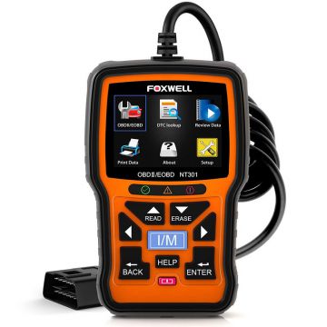 FOXWELL NT301 OBD2 Scanner Professional Mechanic OBDII Diagnostic Code Reader Tool for Check Engine Light-Obdzon-0