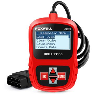 FOXWELL NT200C OBD2 OBDII Automotive Scanner Engine Code Reader Sensor Freeze Frame OBD 2 Car Diagnostic Tool-Obdzon-0
