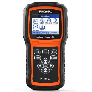 FOXWELL NT604 OBD2 Diagnostic Tool Engine ABS SRS Transmission Check Code Reader-Obdzon-0