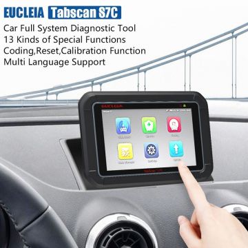 EUCLEIA S7C OBD2 Automotive Scanner Professional Full System Code Reader EPB DPF ABS Airbag Oil Reset OBD 2 Car Diagnostic Tool-Obdzon-5