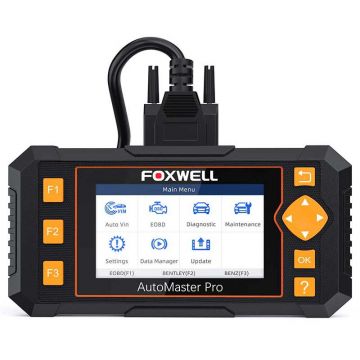FOXWELL NT634 Scan Tool Automotive OBD Code Reader Engine Transmission ABS SRS Diagnostic Tool with Oil EPB SAS TPMS DPF BRT CVT-Obdzon-0
