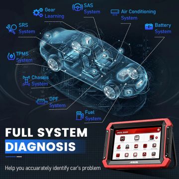 ANCEL DS600 OBD2 Automotive Scanner All System Bi-Directional Injector ECU Coding Car Diagnostic Tool-Obdzon-4