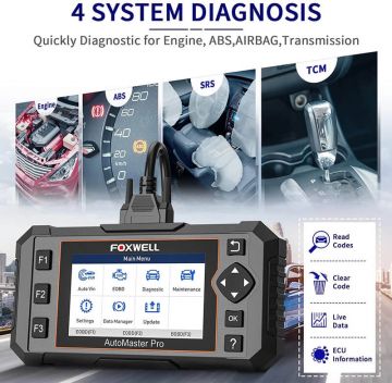 FOXWELL NT614 Elite Car OBD2 Scanner Transmission Engine ABS Airbag Code Reader EPB Tool with Oil Light Reset Diagnostic Tool -Obdzon-1