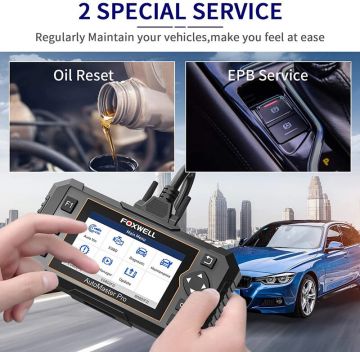 FOXWELL NT614 Elite Car OBD2 Scanner Transmission Engine ABS Airbag Code Reader EPB Tool with Oil Light Reset Diagnostic Tool -Obdzon-2