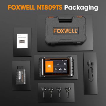 FOXWELL NT809TS Wireless Bluetooth OE-Level All System Bi-Directional Scan Tool TPMS Programming OBD2 Diagnostic Scanner-Obdzon-6