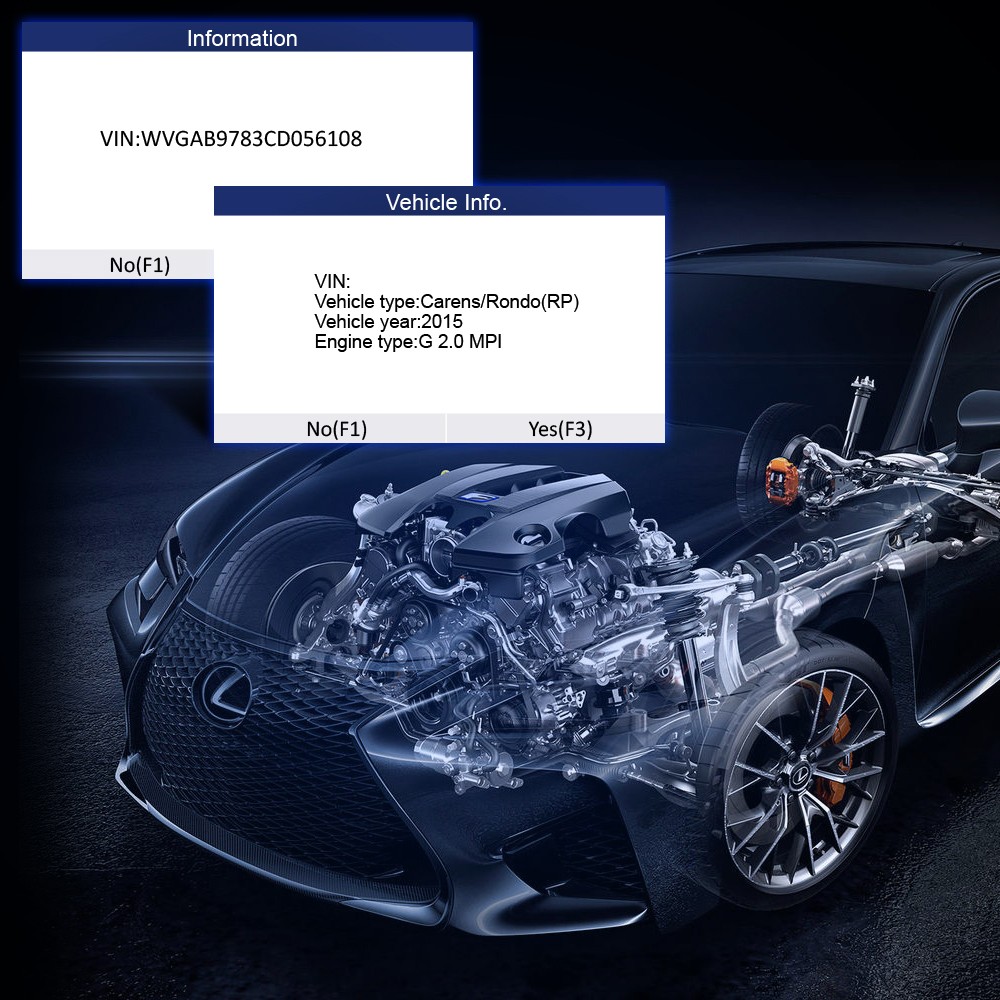foxwell nt624 elite supports Fast VIN Auto Detect
